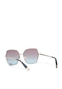 Furla Okulary przeciwsłoneczne Sunglasses SFU599 WD00047-MT0000-1246S-4-401-20-CN-D Niebieski. Kolor: niebieski