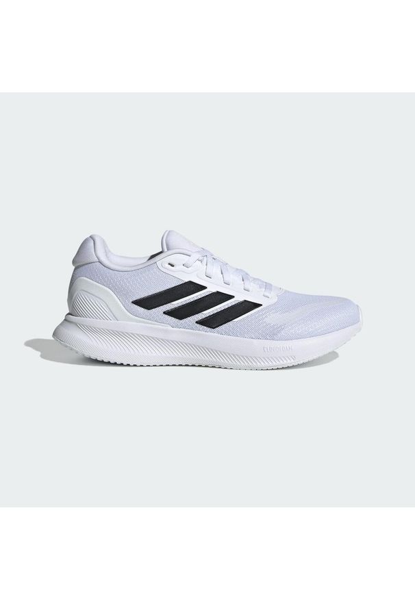 Adidas - Buty do biegania adidas Runfalcon 5. Okazja: na co dzień. Kolor: czarny, biały, wielokolorowy. Sport: bieganie