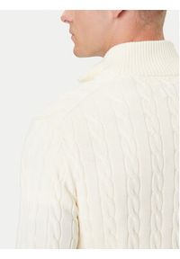 GANT - Gant Sweter 8050603 Écru Regular Fit. Materiał: bawełna #3