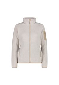Bluza damska turystyczna CMP 3H14746. Kolor: beżowy. Materiał: polar. Sport: turystyka piesza #1
