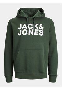 Jack & Jones - Jack&Jones Bluza Corp 12152840 Zielony Standard Fit. Kolor: zielony. Materiał: syntetyk, bawełna #4