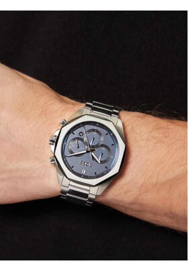 BOSS Zegarek Cloud 1514015 Srebrny. Kolor: srebrny