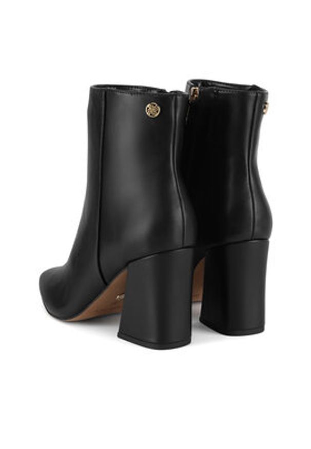 Nine West Botki WFA2869-1 Czarny. Kolor: czarny. Materiał: skóra