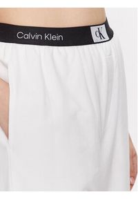 Calvin Klein Underwear Spodnie piżamowe 000QS6943E Biały Regular Fit. Kolor: biały. Materiał: bawełna