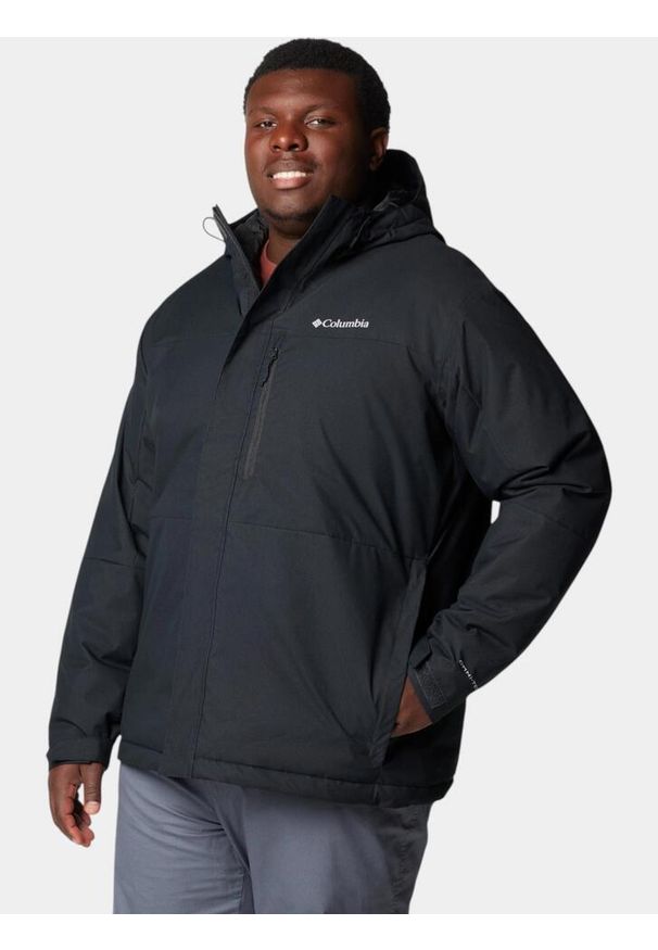 columbia - Płaszcz Przeciwdeszczowy Męski Columbia Hikebound II. Kolor: czarny. Sport: turystyka piesza