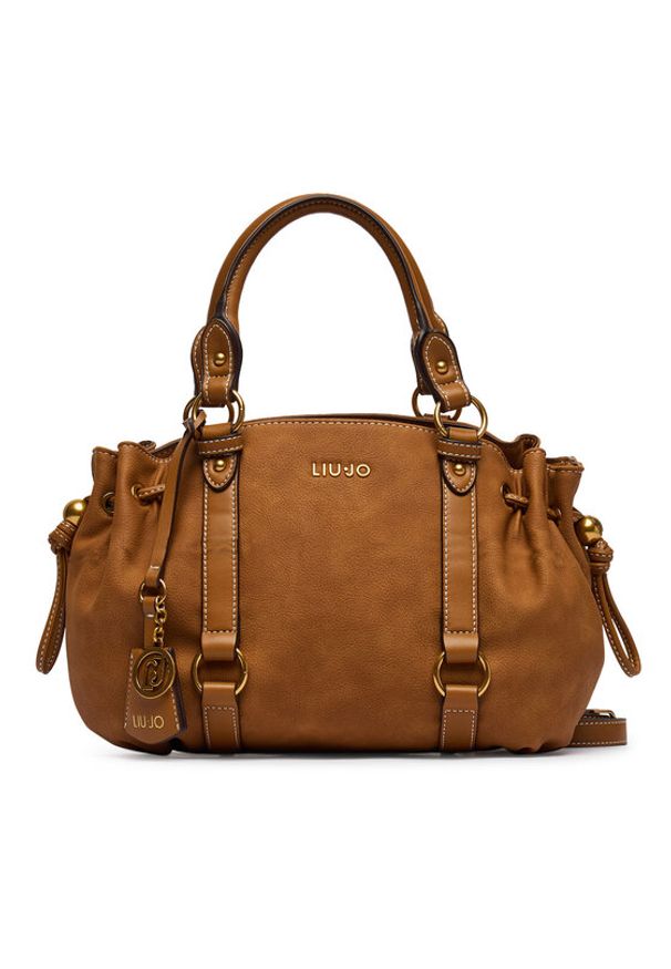 Liu Jo Torebka AA6081 E1116 Brązowy. Kolor: brązowy. Materiał: skórzane