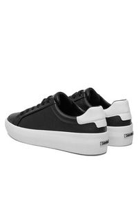 Calvin Klein Sneakersy Vulc Lace Up Lth HW0HW02214 Czarny. Kolor: czarny. Materiał: skóra #6