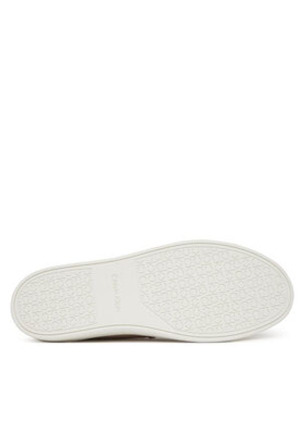 Calvin Klein Mokasyny Hybrid Moccasin Nu HM0HM01902 Beżowy. Kolor: beżowy. Materiał: skóra