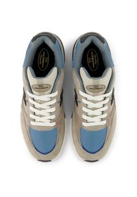 Buty męskie New Balance Numeric UN933ASB – beżowe. Kolor: beżowy. Materiał: guma, zamsz. Szerokość cholewki: normalna. Sport: skateboard #3