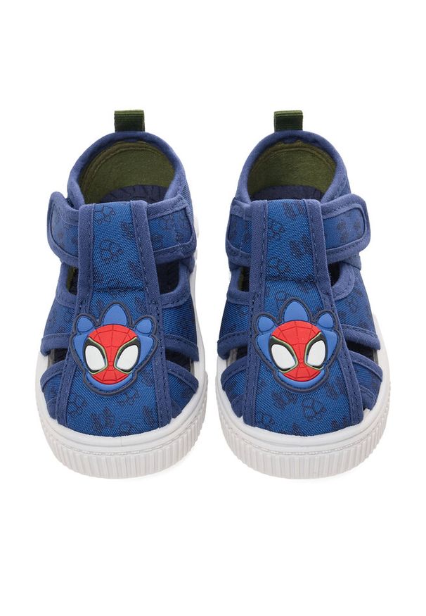 Kapcie Spidey. Kolor: niebieski