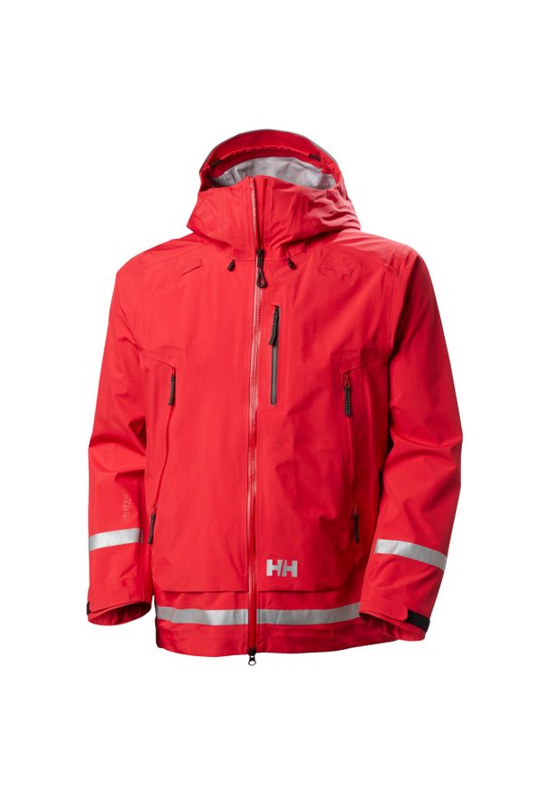 Kurtka narciarska z kapturem Helly Hansen Unit 3L. Typ kołnierza: kaptur. Kolor: czerwony. Sezon: zima. Sport: narciarstwo