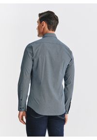 Pako Lorente - PAKO LORENTE – Bawełniana koszula w mikrowzór. Materiał: bawełna. Długość rękawa: długi rękaw. Długość: długie #2