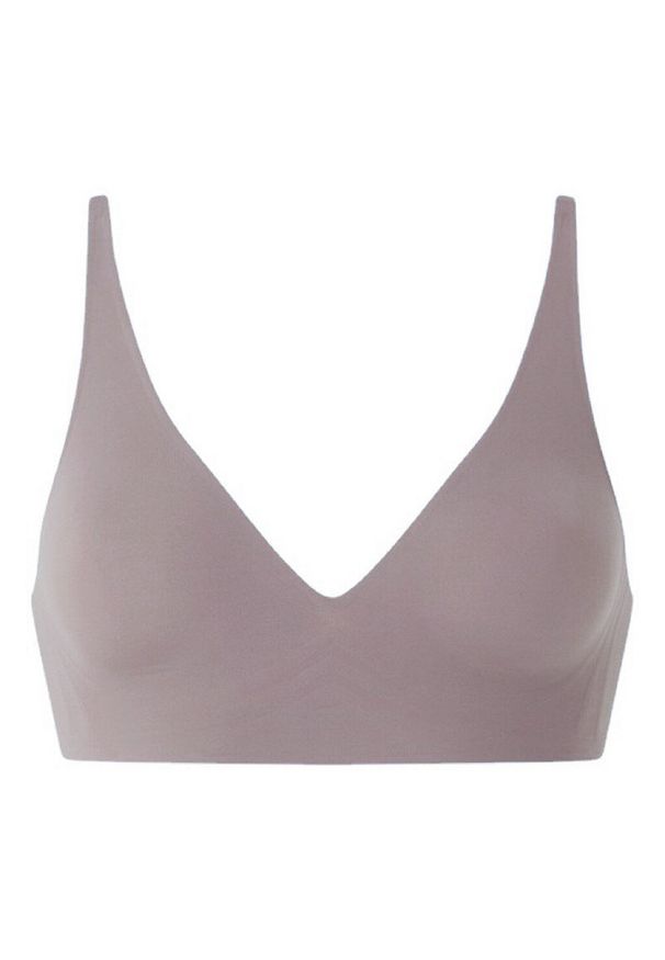 Intica - Biustonosz modulowany bez fiszbin dopasowujący się do sylwetki Sveva. Kolor: szary. Materiał: materiał