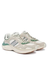Guess Sneakersy FMTSQU SUE12 Beżowy. Kolor: beżowy. Materiał: materiał #3