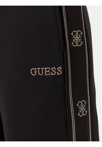 Guess Spodnie dresowe V5BB23 KCX22 Czarny Wide Leg. Kolor: czarny. Materiał: syntetyk #5