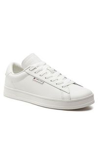 Tommy Jeans Sneakersy Tjm Leather Low Cupsole EM0EM01374 Écru #6