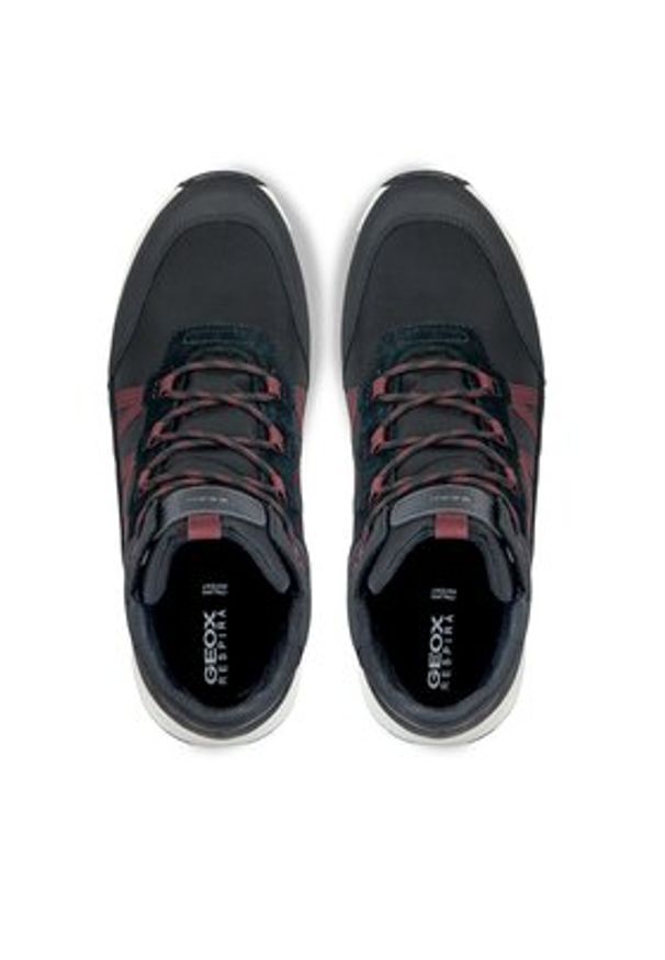 Geox Sneakersy D Braies B Abx D36BEA 011EK C9999 Czarny. Kolor: czarny. Materiał: materiał