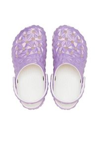 Crocs Klapki Classic Iridescent Geo Clog 209841 Fioletowy. Kolor: fioletowy #6