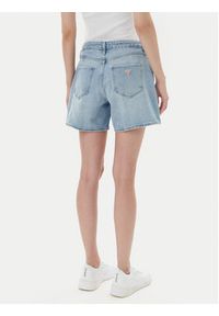 Guess Szorty jeansowe W5GD1AD4K30 Niebieski Regular Fit. Kolor: niebieski. Materiał: bawełna