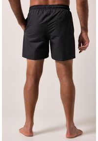 JAY-PI - Męskie Kąpielówki beachwear elastyczny pas. Kolekcja: plus size. Kolor: czarny. Materiał: poliester, materiał