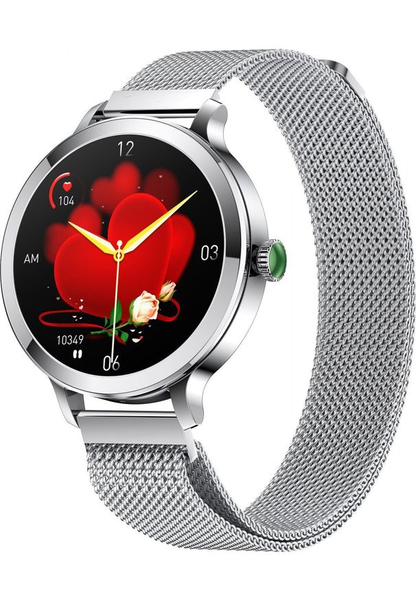 Smartwatch Hagen Smartwatch damski Hagen HC82.111.5311 różowe złoto bransoleta. Rodzaj zegarka: smartwatch. Kolor: różowy, wielokolorowy, złoty