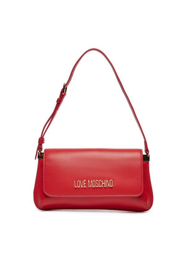 Love Moschino - LOVE MOSCHINO Torebka JC4058PP1MLO0500 Czerwony. Kolor: czerwony. Materiał: skórzane