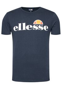 Ellesse T-Shirt Sl Prado SHC07405 Granatowy Regular Fit. Kolor: niebieski. Materiał: bawełna