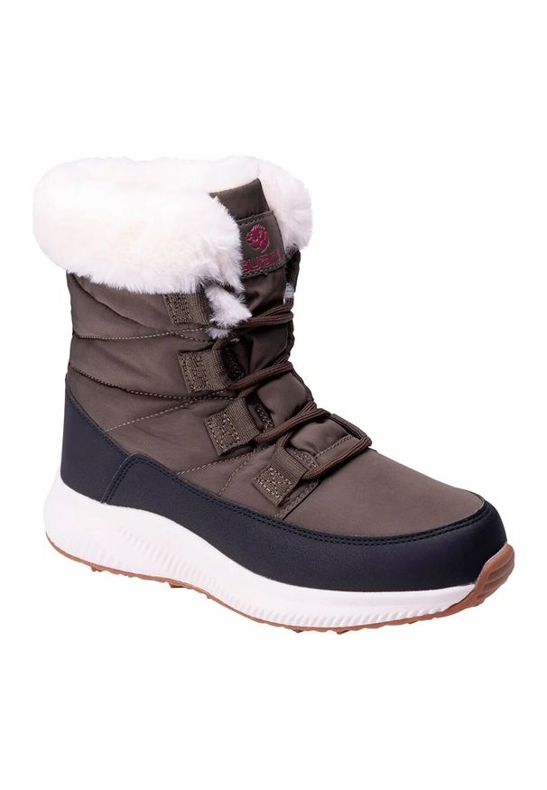 Iguana - Buty Śniegowe Damskie Berra Waterproof Mid Cut. Kolor: czerwony, wielokolorowy, brązowy, zielony. Sezon: zima