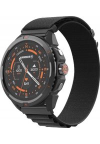 HAMMER - Hammer Watch 2 | Smart watch | GPS (satellite) | AMOLED | 1.5" | Waterproof | Black. Rodzaj zegarka: smartwatch