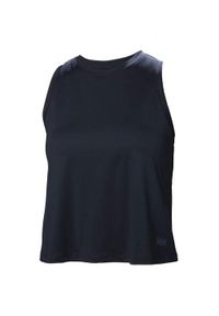 Koszulka treningowa damska Helly Hansen Ocean. Kolor: czarny. Długość rękawa: bez rękawów. Sport: fitness