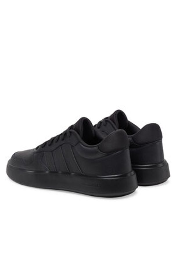Adidas - adidas Sneakersy Litecourt JI2167 Czarny. Kolor: czarny. Materiał: skóra