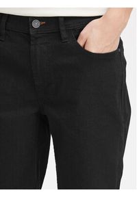 Blend Szorty jeansowe 20716430 Czarny Slim Fit. Kolor: czarny. Materiał: bawełna #5