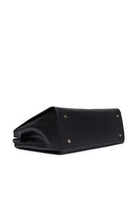 TOMMY HILFIGER - Tommy Hilfiger Torebka Th Daily Tote Mono AW0AW18417 Czarny. Kolor: czarny. Materiał: skórzane #7