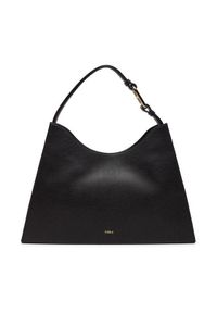 Furla Torebka Nuvola L Hobo WB01246-BX2045-O6000-1007 Czarny. Kolor: czarny. Materiał: skórzane