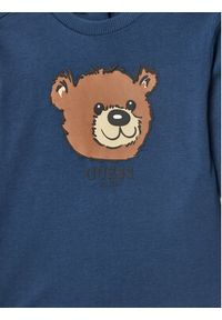 Guess Bluzka I5YI02 K8HM4 Granatowy Regular Fit. Kolor: niebieski. Materiał: bawełna #3