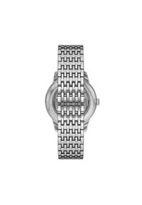 Emporio Armani Zegarek Mesh Automatic AR60082 Srebrny. Kolor: srebrny. Materiał: mesh