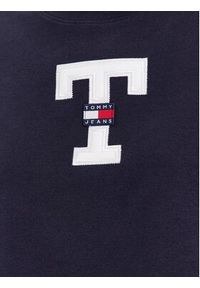 Tommy Jeans T-Shirt DW0DW16167 Granatowy Oversize. Kolor: niebieski. Materiał: bawełna #3