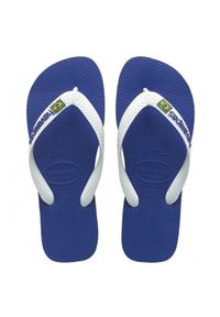 Japonki Havaianas Brasil Logo. Kolor: niebieski #1