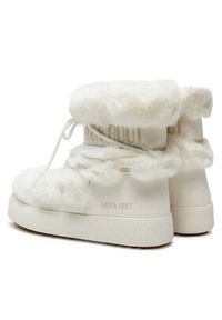 Moon Boot Śniegowce Ltrack Tube Faux-Fur 80D2450130 Biały. Kolor: biały. Materiał: skóra