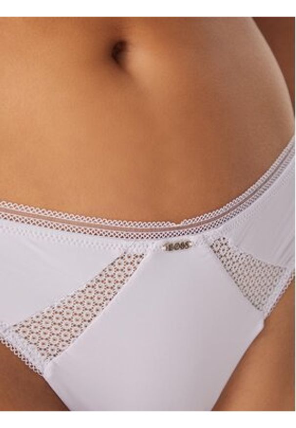 BOSS Stringi Pure 50545055 Fioletowy. Kolor: fioletowy. Materiał: syntetyk