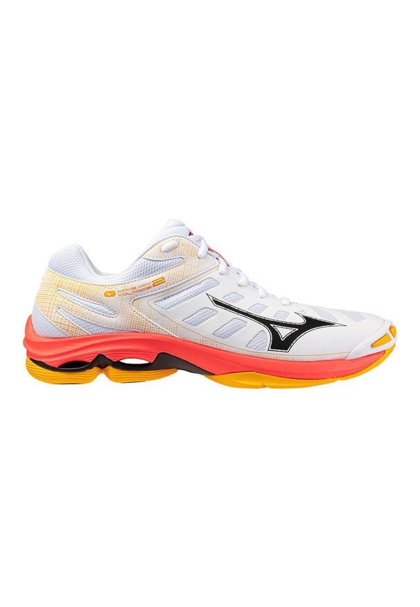 Buty halowe Mizuno Wave Voltage 2. Kolor: biały. Model: Mizuno Wave. Sport: siatkówka