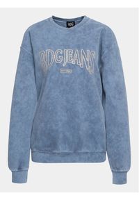 BDG Urban Outfitters Bluza Chain Stitch Acid 77098986 Niebieski Baggy Fit. Kolor: niebieski. Materiał: bawełna