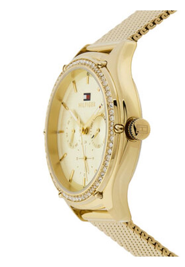 TOMMY HILFIGER - Tommy Hilfiger Zegarek Lexi 1782655 Złoty. Kolor: złoty