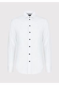 PAKO LORENTE – Biała koszula męska z bawełny P24SP-1X-036-B-S - Pako Lorente. Okazja: na ślub cywilny, na wesele. Kolor: biały. Materiał: bawełna. Styl: elegancki #6