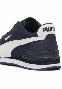 Puma - Sneakersy nylonowe unisex ST Runner v4 PUMA Club Navy White Blue. Kolor: biały, wielokolorowy, niebieski. Materiał: materiał, syntetyk