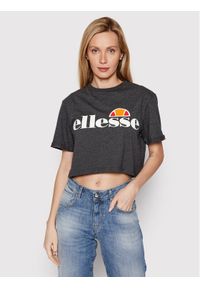 Ellesse T-Shirt Alberta SGS04484 Szary Cropped Fit. Kolor: szary. Materiał: bawełna