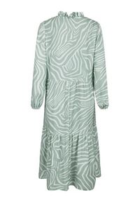 Marc Aurel Sukienka koszulowa 6843 1000 93179 Zielony Loose Fit. Kolor: zielony. Materiał: lyocell. Typ sukienki: koszulowe #2
