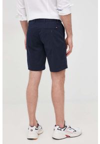 TOMMY HILFIGER - Tommy Hilfiger szorty BROOKLYN 1985 męskie kolor granatowy. Okazja: na co dzień. Kolor: niebieski. Materiał: tkanina, bawełna, włókno. Wzór: gładki. Styl: casual #3