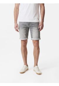 Reserved - Jeansowe szorty slim - jasnoszary. Kolor: szary. Materiał: jeans #1