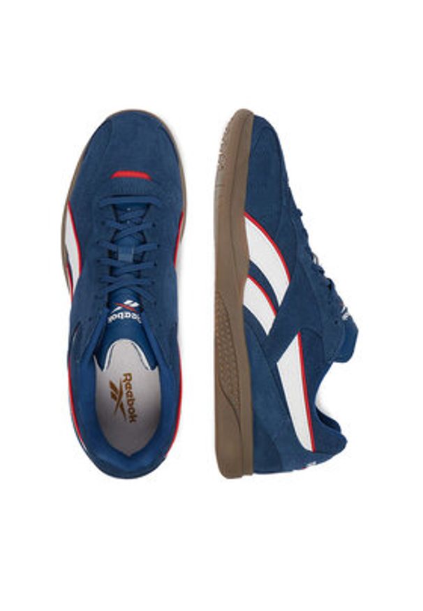 Reebok Sneakersy SS-HAMMER STREET 100248780 Granatowy. Kolor: niebieski. Materiał: zamsz, skóra